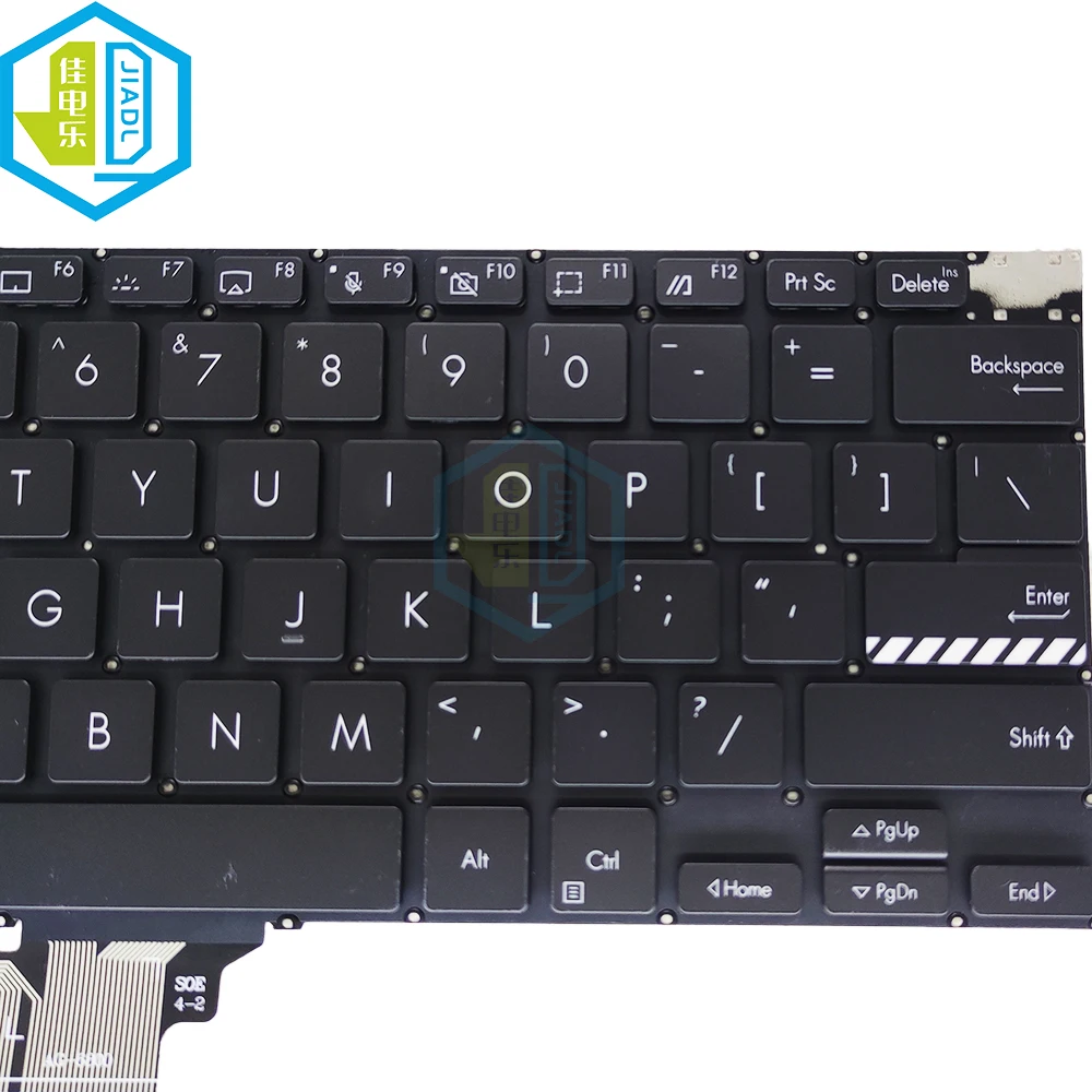 US RU Notebook PC Russo Inglês Teclado