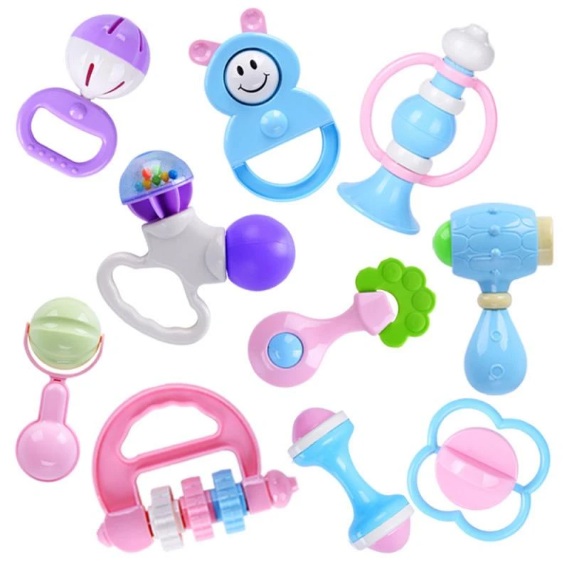silicone baby rattle