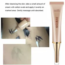 Перманентный крем для удаления татуировки безболезненный нетоксичный портативный для глаз и бровей удаление губ Максимальная сила