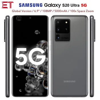 Global Version Samsung Galaxy S20 Ultra G988B-DS 5G Mobile Phone 12GB RAM...