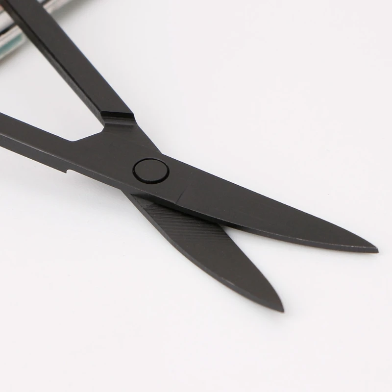 1 шт. Портативный ножницы для стрижки бровей Нержавеющая сталь волосы снятие макияжа инструмент