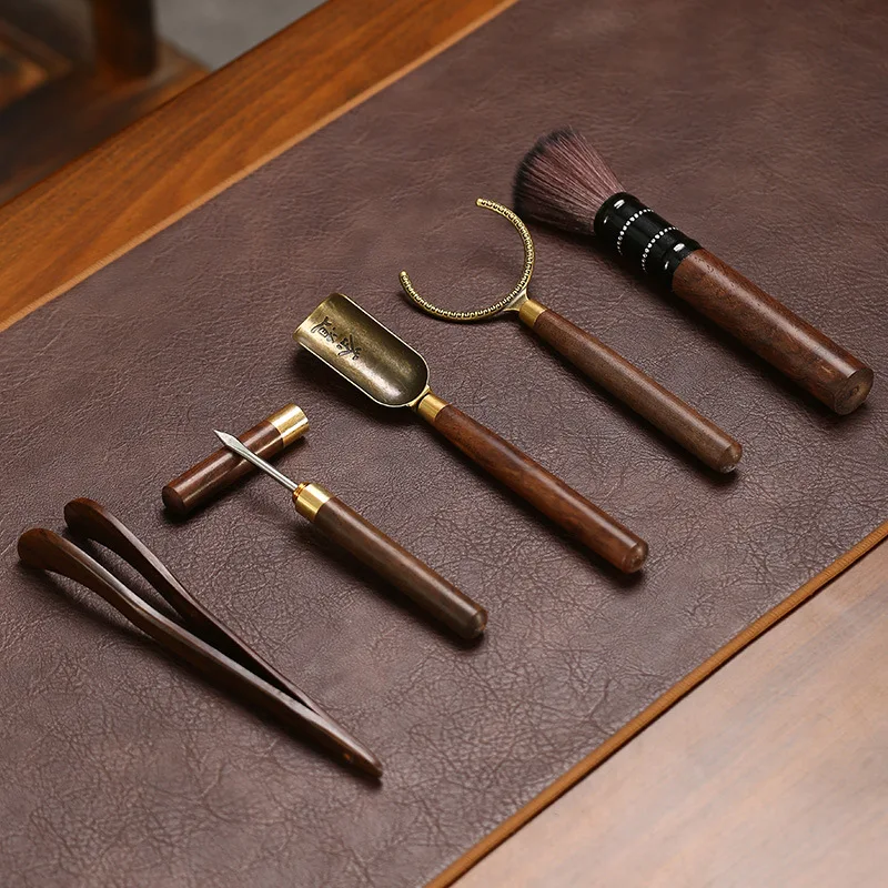 Alnicov Kung Fu Tea Set Accessories Daquan Tea Ceremony Six Men Set Tea