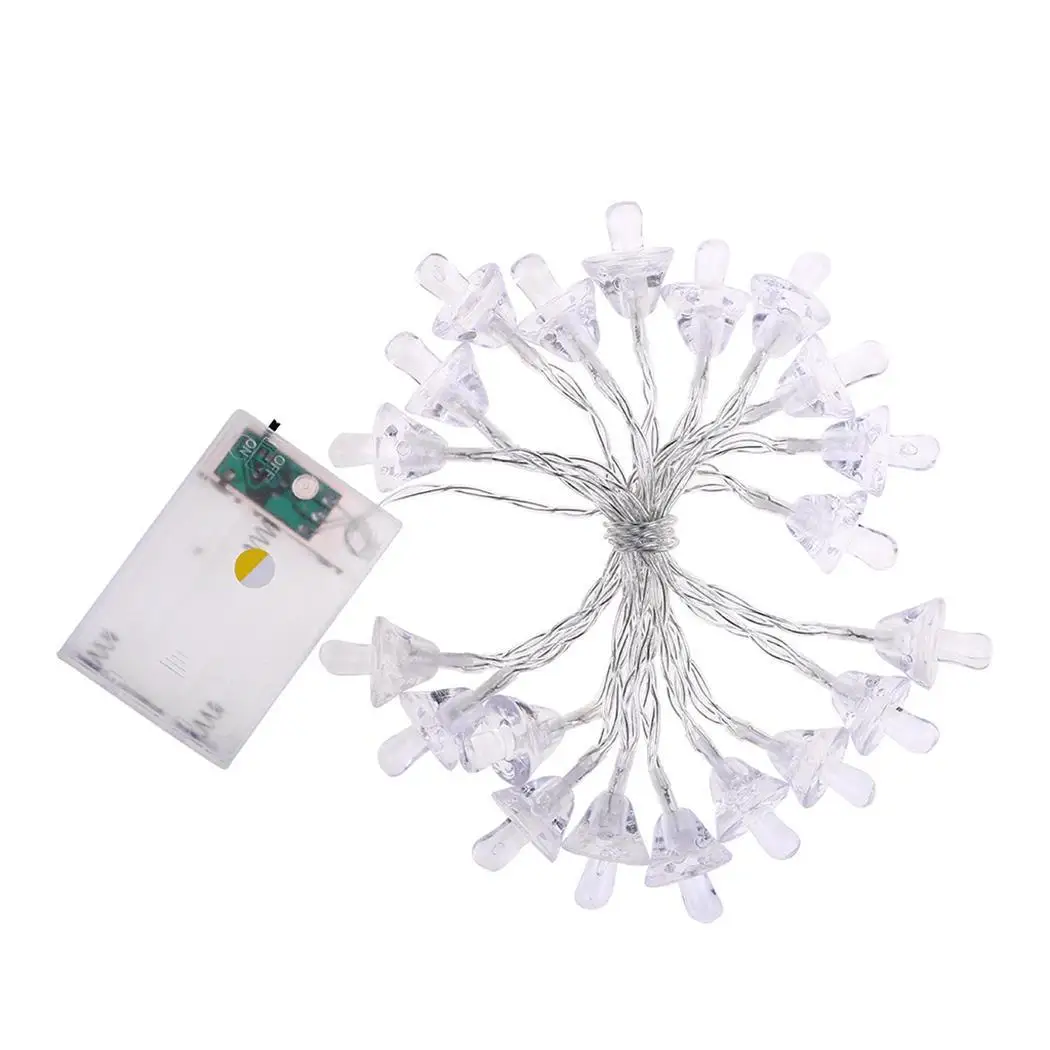 

New Wedding LED Decorative Lights Clip Total 3.1m approx 20pcs Battery IP44 1000LM Box Lights 4.5V String E40