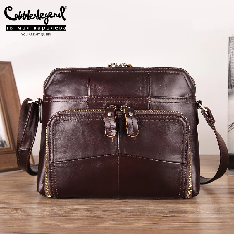 Cobbler Legend, Женская однотонная сумка с несколькими карманами и держатель для карт, Повседневная Натуральная кожа, сумка через плечо, дизайнерские сумки