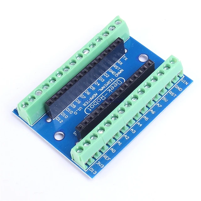 A7 для Arduino NANO винтовой щит терминал Плата расширения Клеммная плата адаптер IO