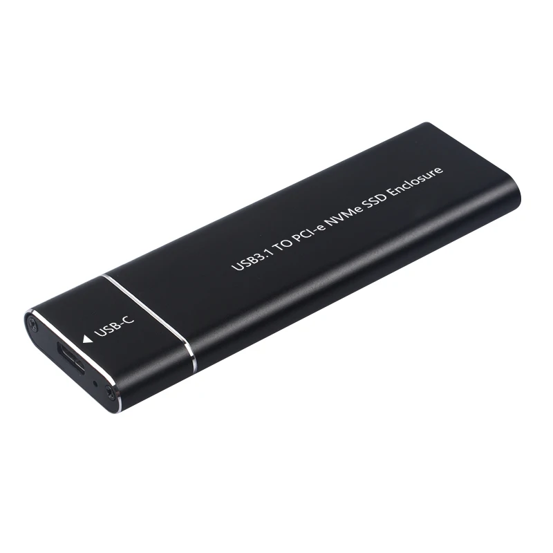 USB3.1 тип-c к M.2 M ключ NVMe PCIE SSD коробка твердотельный накопитель Корпус чехол 10 Гбит/с M2 SSD 2280 корпус жесткого диска HDD коробка