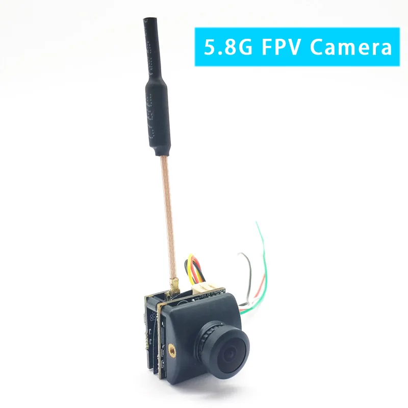 Передатчик 5 8G 48CH FPV 25/100/200 мВт поддержка smartaudio DC 24 В с Cmos 1200TVL 1/3 &quotCOMS 2 1 мм объектив