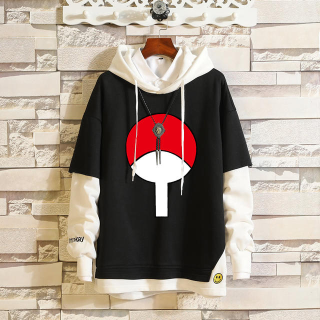 NARUTO THEMED PULLOVER HOODIE (10 VARIAN)