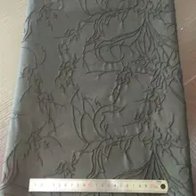 Нигерийское кружево жаккардовая парчовая ткань для свадьбы Африканский французский Тюль кружевная ткань высокое качество Африканское кружево 5 ярдов DHL05