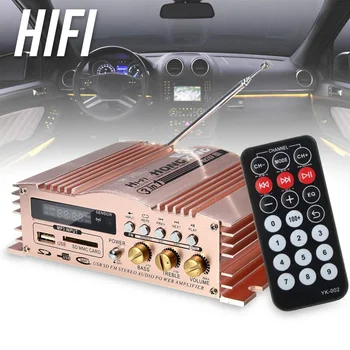 

Car Amplifier Power Amplifier Universal Audio Amplifier MMC SD 600W with Remote Control Portable