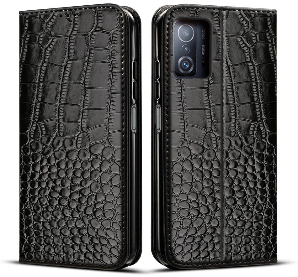 Leather Wallet Case Leather Case Phone Case Leather Phone Case Mi 11T 11 T T11 Pro 5G Luxury Case Leather Card Slot Removable Wallet Book Skin for Xiaomi 11T Pro Case Mi 11 T T11 Phone Cover