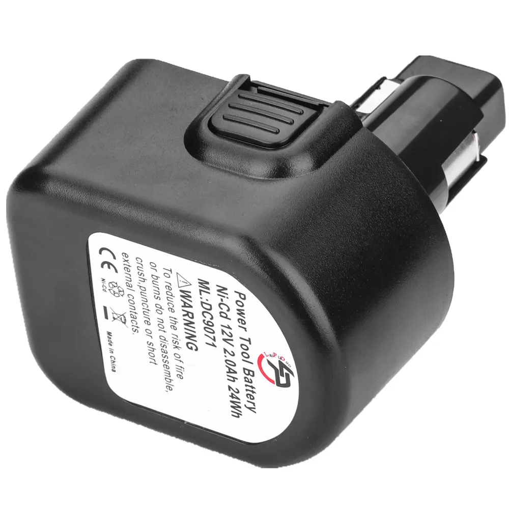 Ni CD аккумулятор для электроинструмента Dewalt 12 в 2000 мАч DC9071 DE9037 DE9071 DE9074 DE9075 DW9071 DW9072