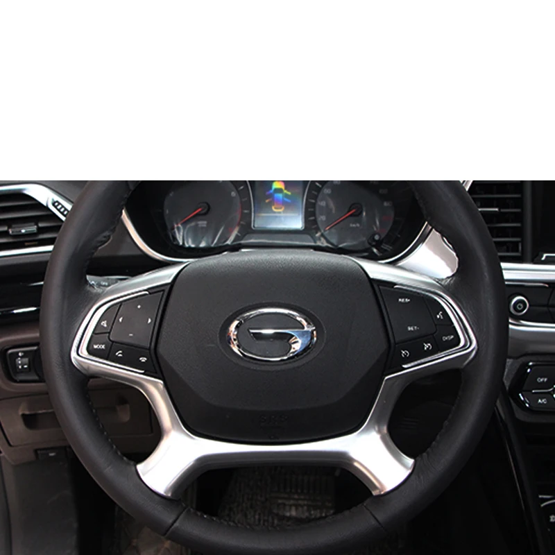 Lsrtw2017 для Trumpchi Gs4 отделка рулевого колеса автомобиля декоративные аксессуары интерьера
