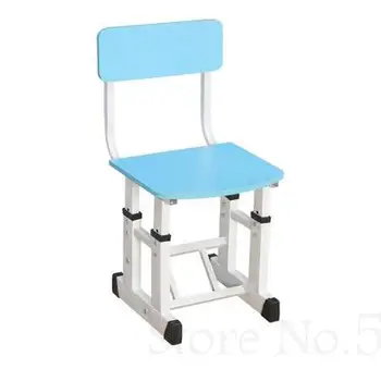 

Adjustable Lifting Solid Wood Dining Chair Child Chair Elementary School Student Chair Stool Back Table And Chair Home Writing C