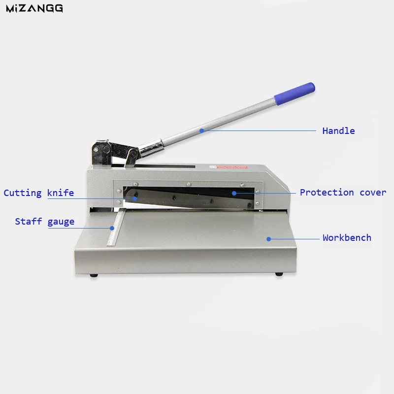 12 Manual Paper Cutter Heavy Duty Guillotine Trimmer 300 Sheets Die  Cutters