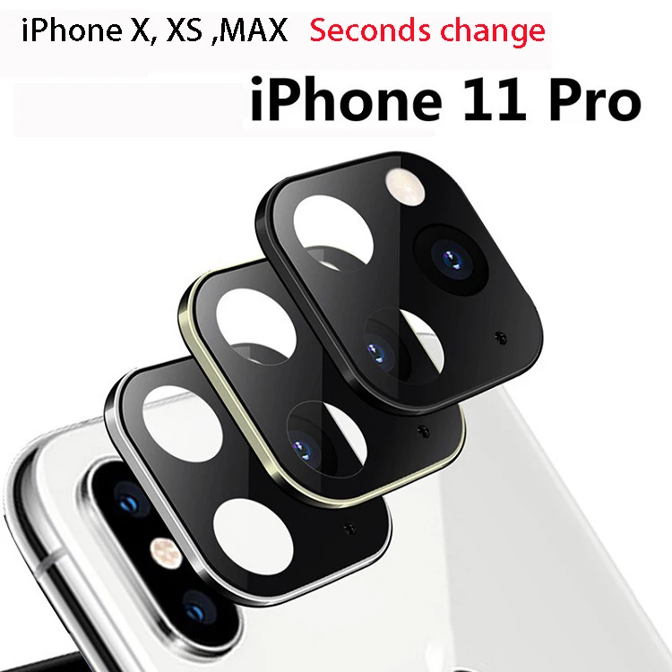 Кольцевая крышка из титанового сплава для объектива камеры iPhone 11 Pro защитный