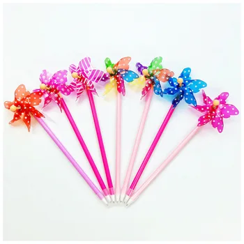 

24PCS Creative Rotating Windmill Ballpoint Pen Gift Sales Promotion Pen Rotating Windmill Modeling Children's Toy Stationery