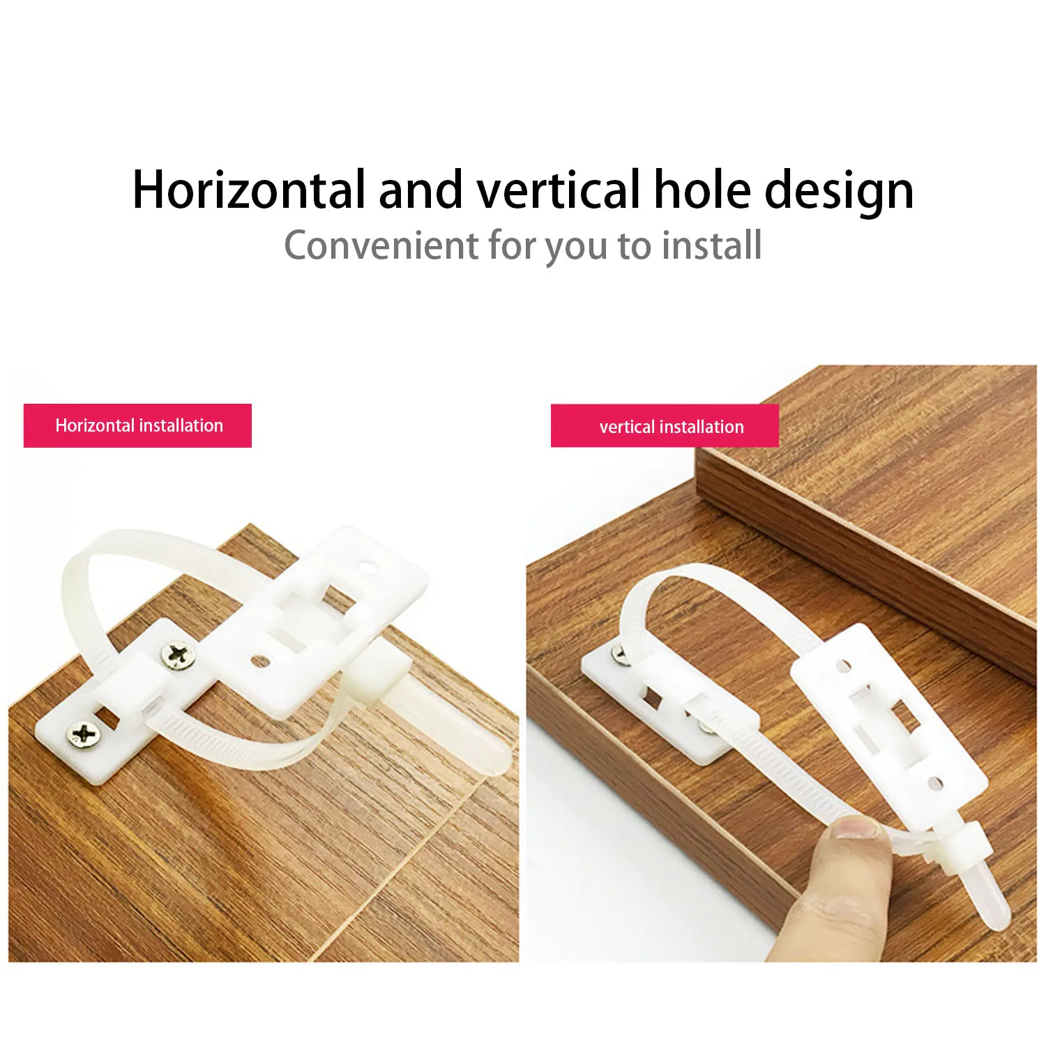 Baby Safety 6 Set Furniture Anti-tip Straps Prevention Device for Kids Children Falling Furniture Prevention Device Protection C furniture anti tip device