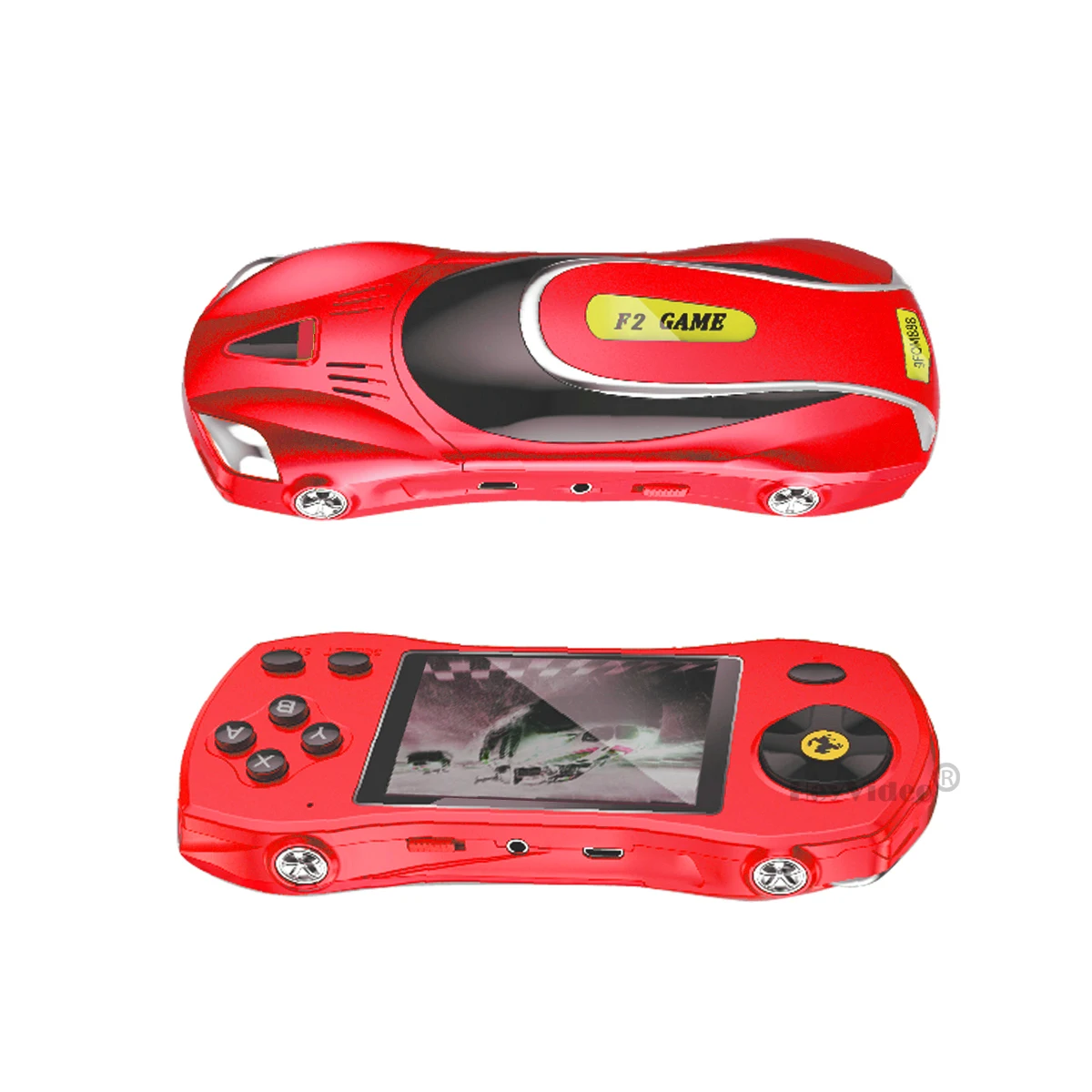 Retro handheld game console jogador portátil com