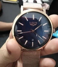 LIGE-reloj analógico de acero inoxidable para mujer, accesorio de pulsera de cuarzo resistente al agua con calendario, complemento informal ultrafino de marca de lujo con diseño moderno