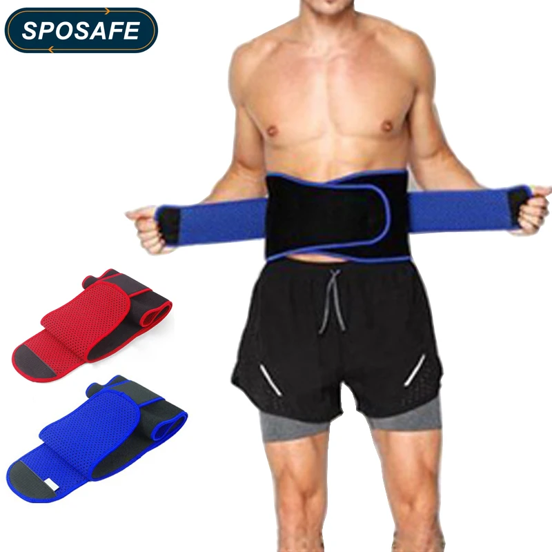 

SPOSAFE Man Womens Shaper Waist Cincher Trimmer Tummy Slimming Belt Body Shapers Latex Waist Trainer Corset Shaper Support Brace