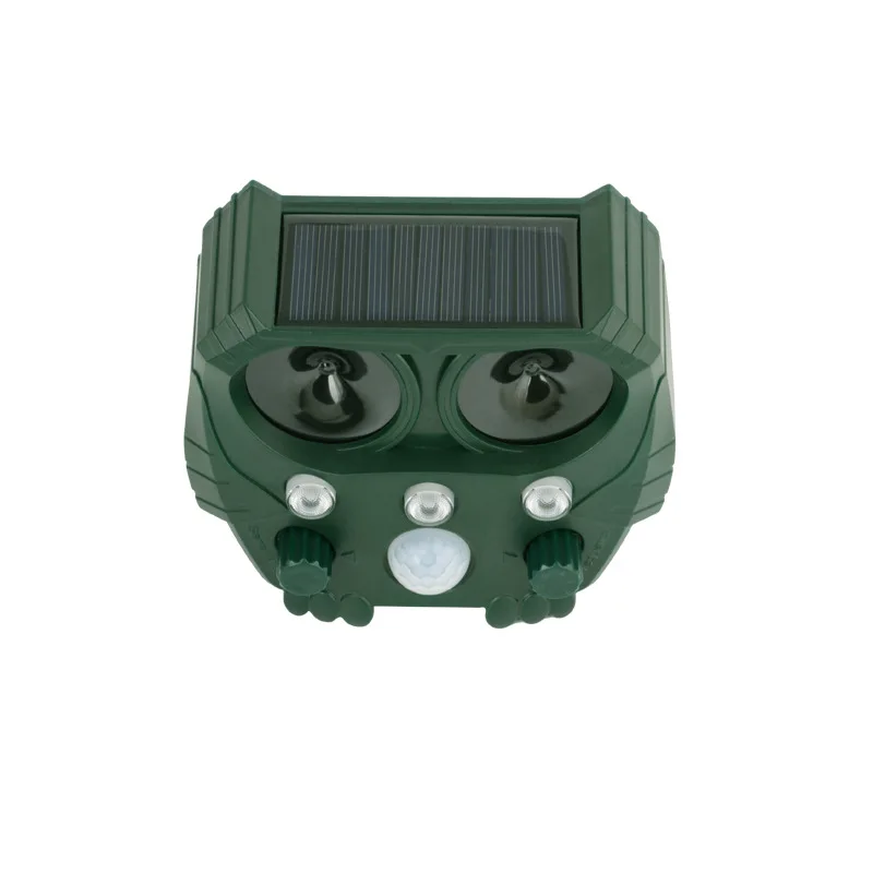 

New Style Solar Driving Device Ultrasonic Lights Strobe Flooding Dog Cat Maker Ultrasonic Power Enhanced Bird Warner