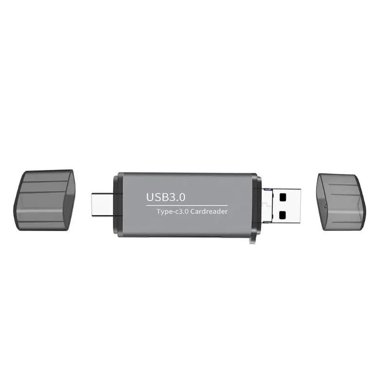 GARY Тип C и micro USB 3,0 высокоскоростной 3в1 OTG кард-ридер для карт памяти SDXC, SD, MMC, Micro SD, Micro SDHC карты - Цвет: GARY