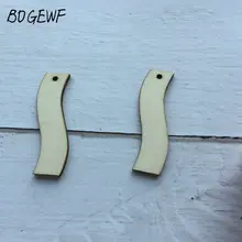 50 шт. ручной работы «сделай сам» незавершенный деревянные серьги индивидуальные серьги