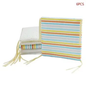 

Baby Liner Infant Cotton Bumper Crib Breathable Cradle Pad Newborn Cot Safety Sleep Protector Pillow Bedding Room Decor 30x30cm