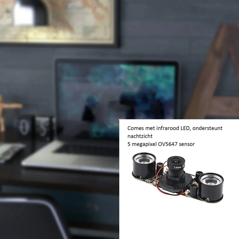 Для Raspberry Pi 3 камера ночного видения рыбий глаз 5MP OV5647 регулируемая камера с фокусным расстоянием 130 градусов для Raspberry Pi 3 Model B Plus