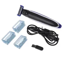 USB перезаряжаемая Мужская бритва триммер для волос в носу Многофункциональный Полный комплект