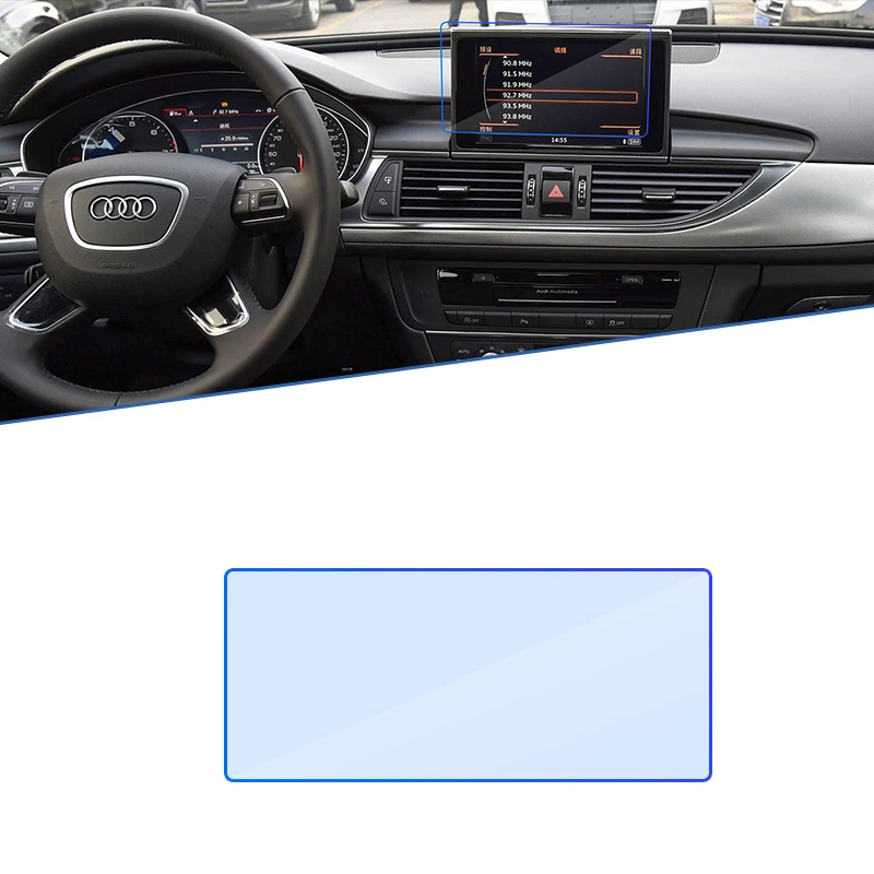 PKW Innenraum-Schutzfolie transparent 160µ für Audi A6 Limousine Typ C7  BJ.2011
