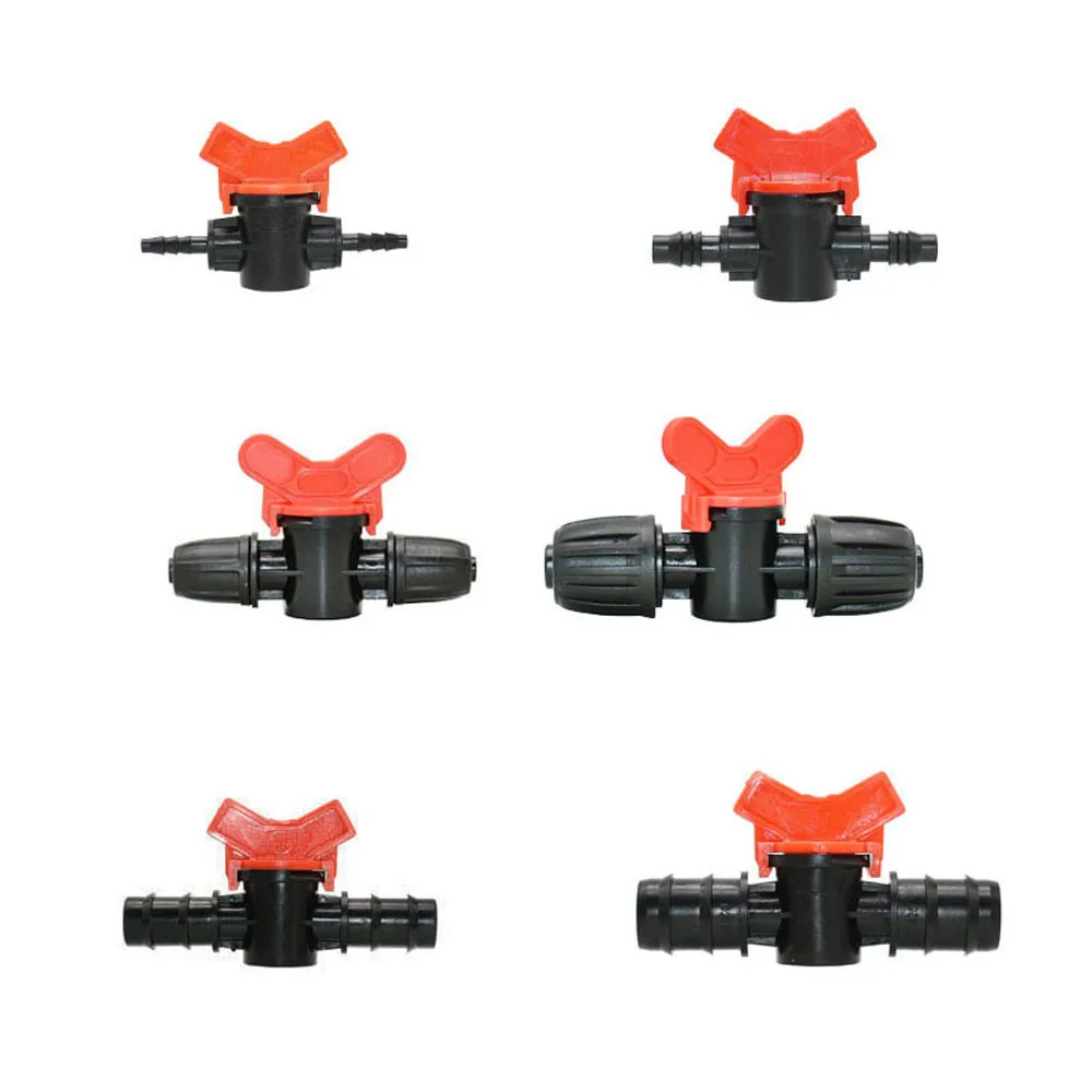 Tropfbewässerung 4 mm/8 mm/10 mm/12 mm/14 mm/16 mm/19 mm Schlauch Gartenhahn Bewässerungsventil Verwenden Sie Wasserschlauch PE-Schlauch