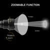BORUiT T20 Infrared IR 850nm Night Vision Zoom Led Flashlight 18650 Battery Torch IPX6 Waterprrof Lantern for Hunting ► Photo 2/6