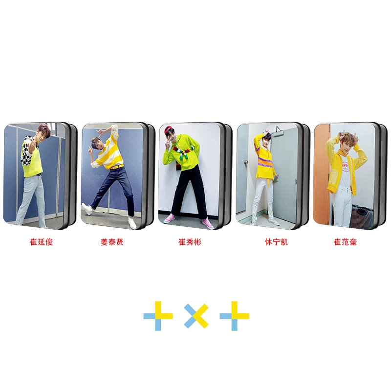 Kpop TXT Beomgyu Hueningkai Soobin Taehyun Yeonjun Polaroid Photo Lomo Card завтра X вместе Поклонники Подарочная