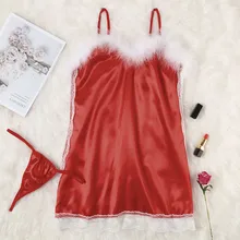 Рождественское сексуальное женское белье, сексуальное женское белье, ночная рубашка, ночная рубашка, одежда для сна, сексуальный комплект кружевного нижнего белья, соблазнительная ночная сорочка 12,9