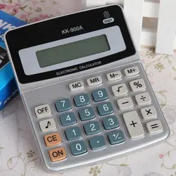Ordinateur de bureau avec grand écran à 8 chiffres, calculatrice de comptes financiers, fourniture de bureau 