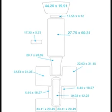 Shockwave 22 палуба плавать шаг и кокпита Pad лодка EVA Тиковый настил 1/" 6 мм