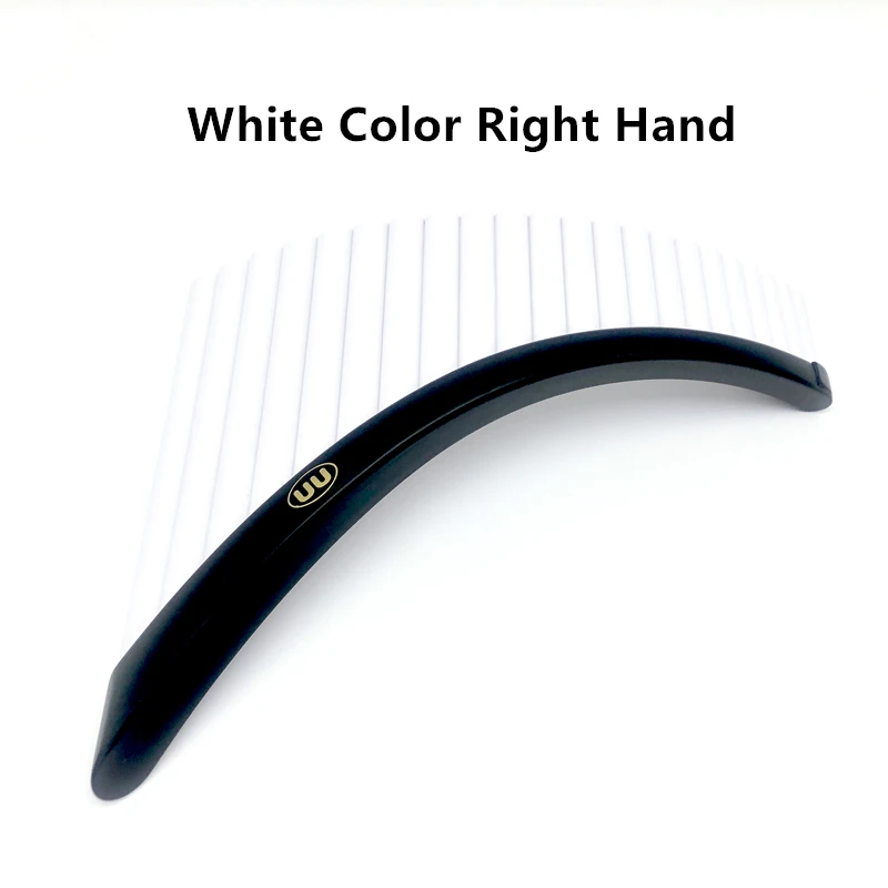 White Right Hand Панфлейта 22 трубы ABS пластиковый материал, транзистор, G ключ Panpipes Flauta музыкальные инструменты, новинка, пан Сяо Флейта с мешком - Цвет: White Right Hand