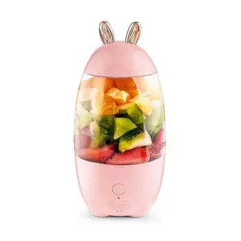 

330ml Portable Mini USB Rechargeable Electric Juicer Bottle Fruit Blender Mixer