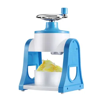 

1pc Manual Shaver Ice Crushing Machine Household Ice Crusher Mini Ice Grinder for Summer (Blue)
