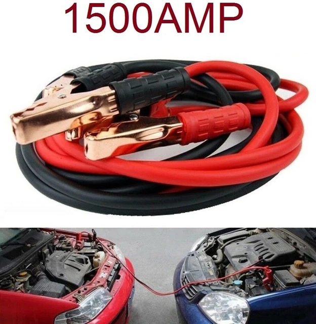 Pinzas De Coche Para La Bateria De Coche O Moto 1500amp Cable De Arranque -  Battery Jump Cable - AliExpress