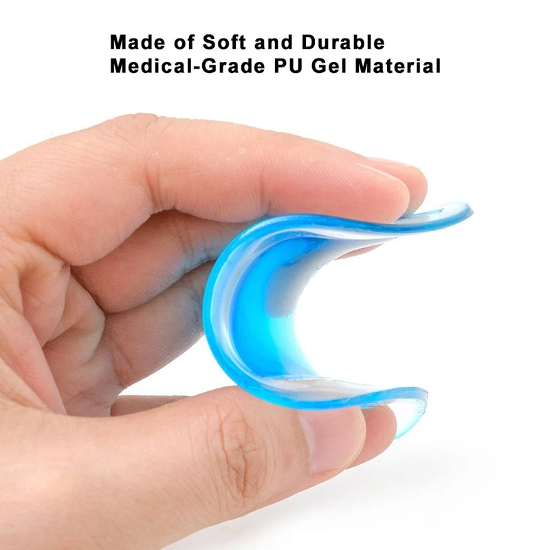 1 пара Уход за ногами массаж арки Поддержка стельки геля ПУ ортопедические Orthotic