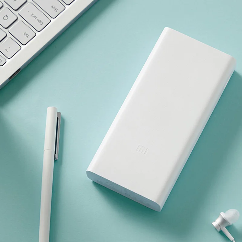 Xiaomi power bank 20000 мАч 3 plm18zm 18 w 2 сторонняя carregamento по применению usb c ноутбук mi внешний