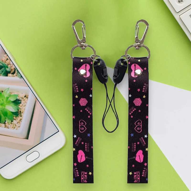 Kpop Blackpink Got7 Exo телефон Веревка телефон ремень брелок Подвеска Lanyards брелок тот же пункт