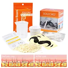 6-piece Nose Depilatory Wax Set Solid Hard Wax Hair Removal Nose Hair Lip Hair Facial Hair Removal Wax Set