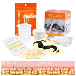 6-piece Nose Depilatory Wax Set Solid Hard Wax Hair Removal Nose Hair Lip Hair Facial Hair Removal Wax Set