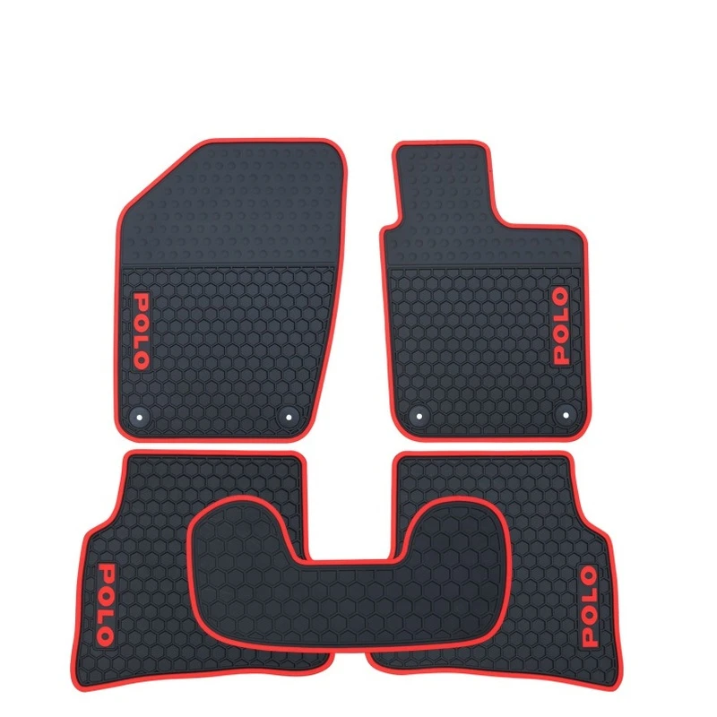 防水ゴム製カーフロアマット 5席 無臭 フォルクスワーゲンポロrhd車用 右手用 Car Floor Carpet Mats Waterproof Car Matscarpet Car Mat Aliexpress