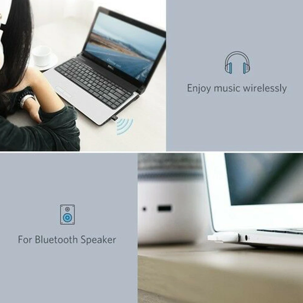 Беспроводной usb-адаптер Bluetooth для компьютера динамик беспроводная мышь Bluetooth музыкальный аудио приемник Bluetooth передатчик