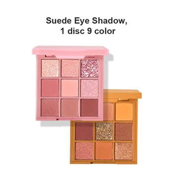 

Cosmetic Matte Eye Shadow 9 Colors Make Up Set Nudes Pallete Eyeshadow Palette Wholesale Shimmer Eyeshadow Maquillaje